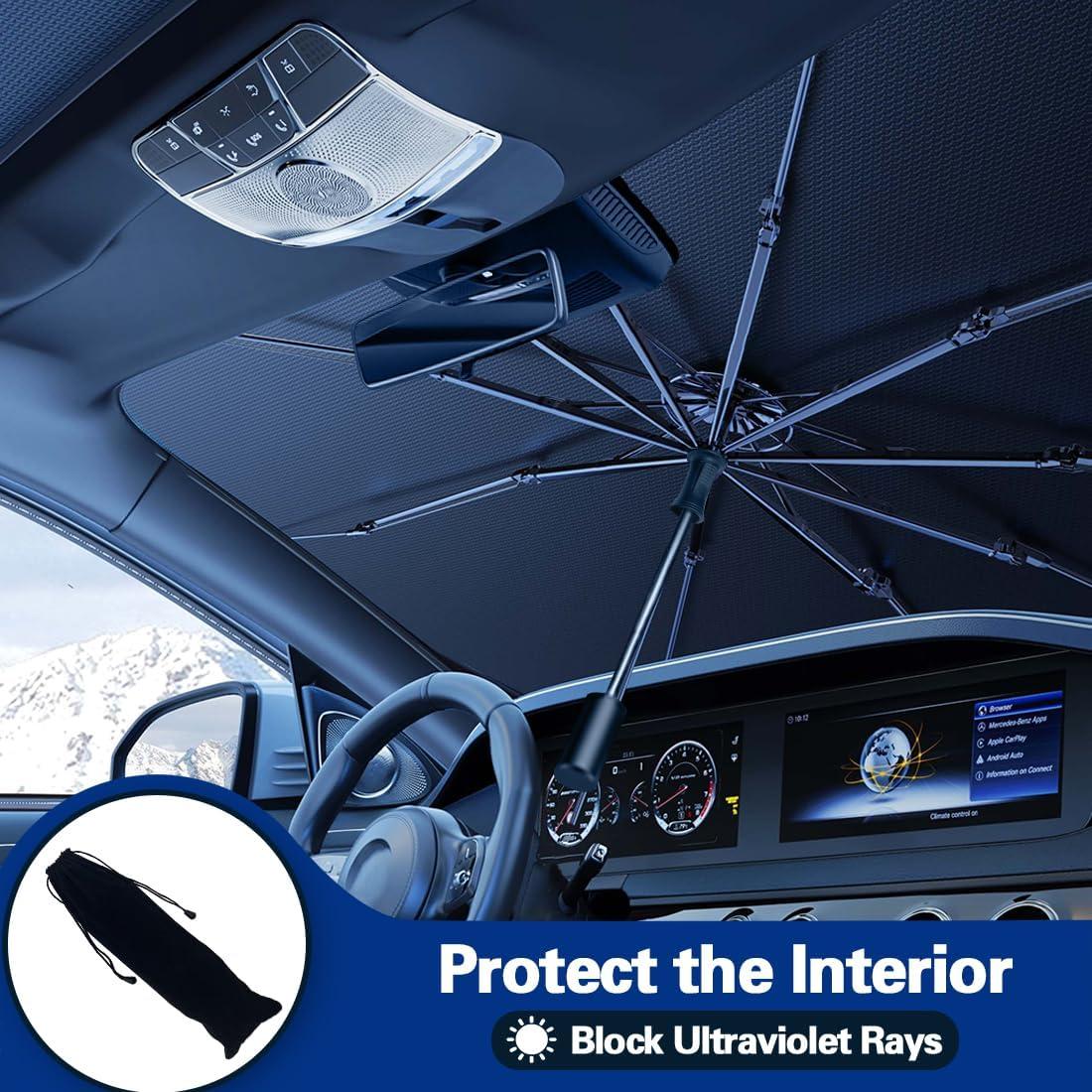 Car Sun Shade Umbrella Foldable